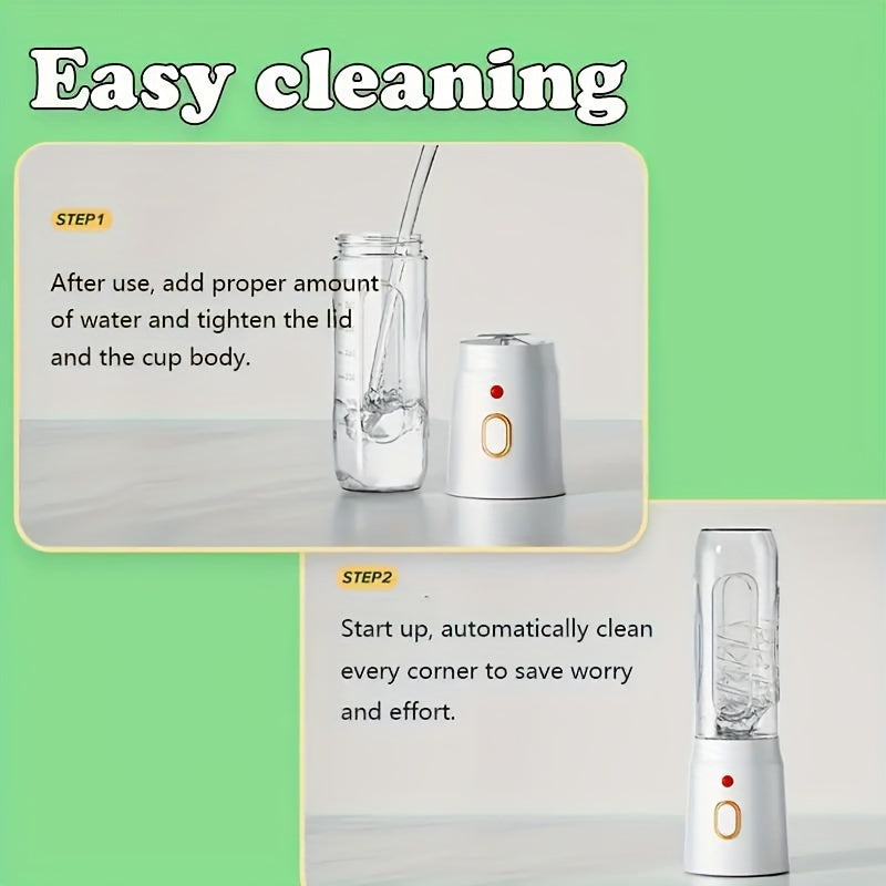 Портативный USB перезаряжаемый блендер и соковыжималка с двойными чашами, цитрусовые соковыжималки с литиевым аккумулятором, USB зарядка, многофункциональный комбо-аппарат для сока и пищевых продуктов (3 шт./набор)