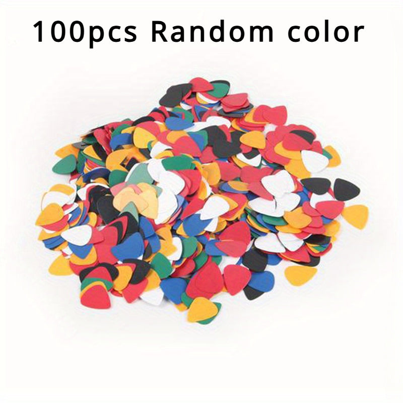 Guitar Accessories Picks and Plectrums for Acoustic Ukulele Bass Electric Guitar ABS Plastic Multiple Colors