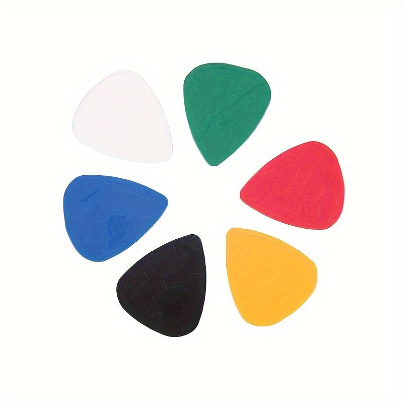 Guitar Accessories Picks and Plectrums for Acoustic Ukulele Bass Electric Guitar ABS Plastic Multiple Colors