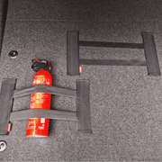 Avtomobil ichki qismi uchun elastik bagaj tashkilotchisi, saqlash tarmog'i sumkasi, mahkamlash kamarlar