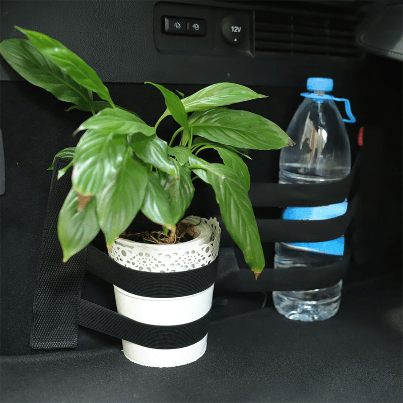 Avtomobil ichki qismi uchun elastik bagaj tashkilotchisi, saqlash tarmog'i sumkasi, mahkamlash kamarlar