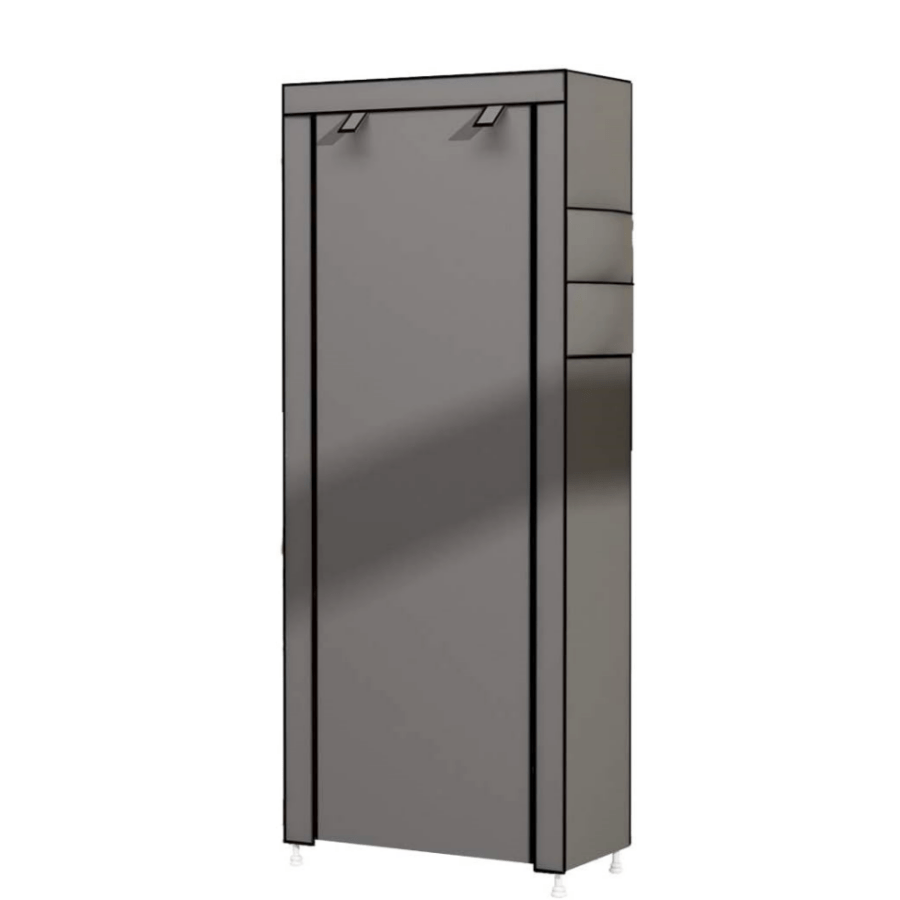 Organizador portátil de zapatero de 9 niveles, duradero, de poliéster y tela no tejida