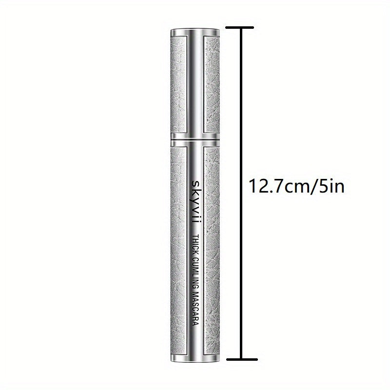 Lengthening Waterproof Curling Mascara for Women Black Long-Lasting