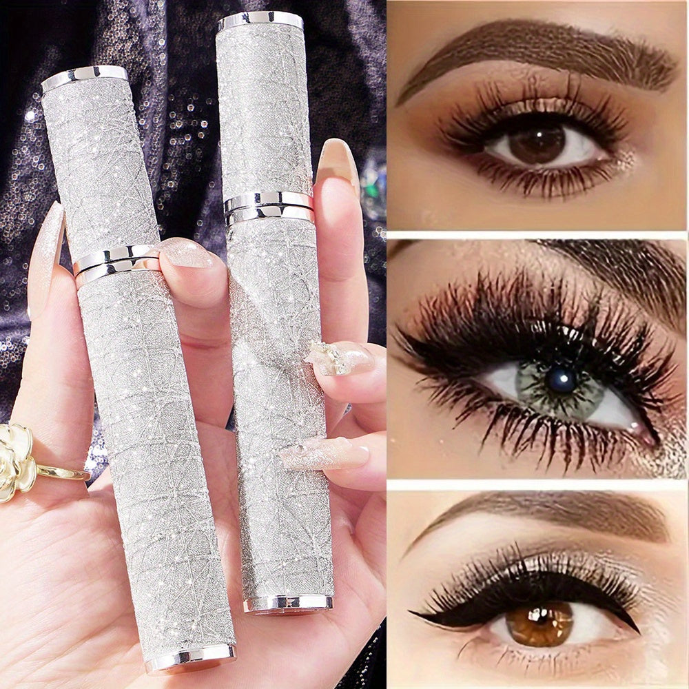 Voluminous Waterproof Black Mascara for All Skin Types Long-Lasting