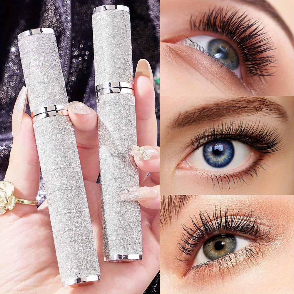 Lengthening Waterproof Curling Mascara for Women Black Long-Lasting