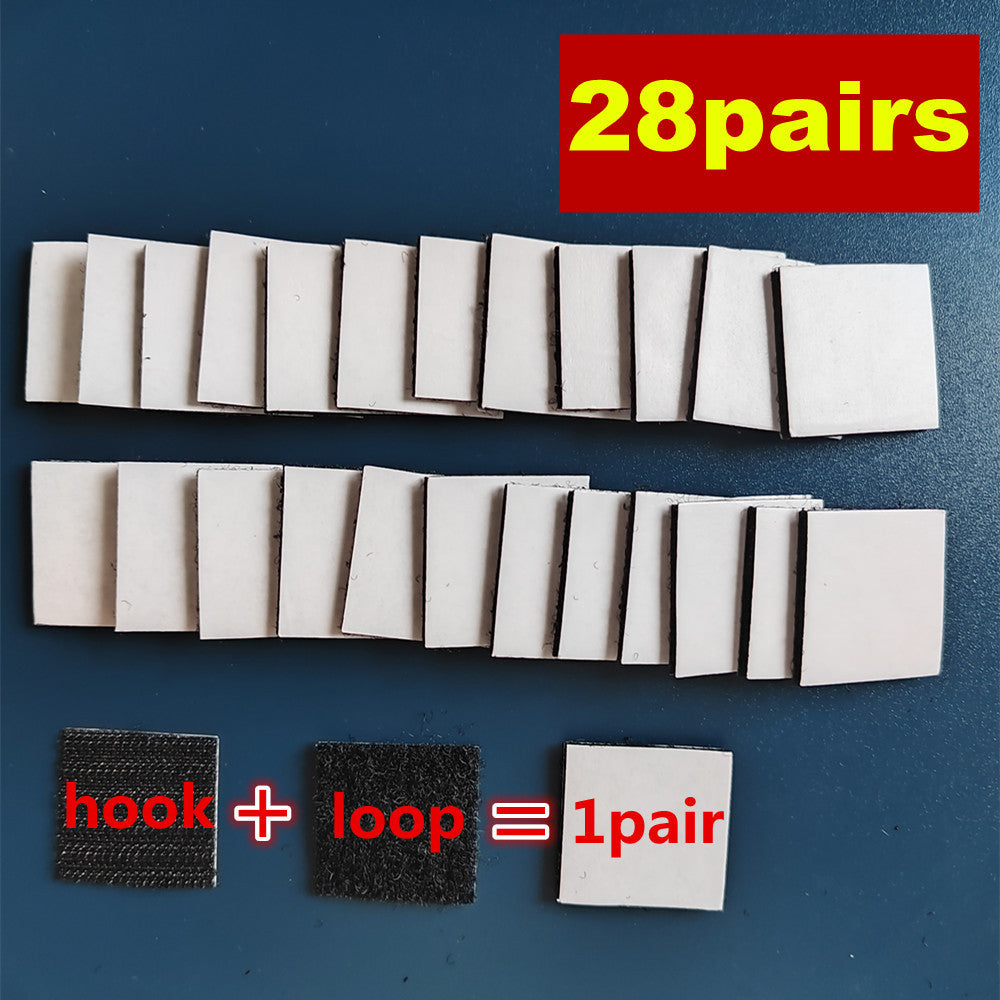 Предотвратите скольжение и перемещение с помощью 50 пар прочной антискручивающейся ковровой ленты - Нескользящие наклейки для ковров и ковровых покрытий - Двусторонние самоклеящиеся накладки и лента