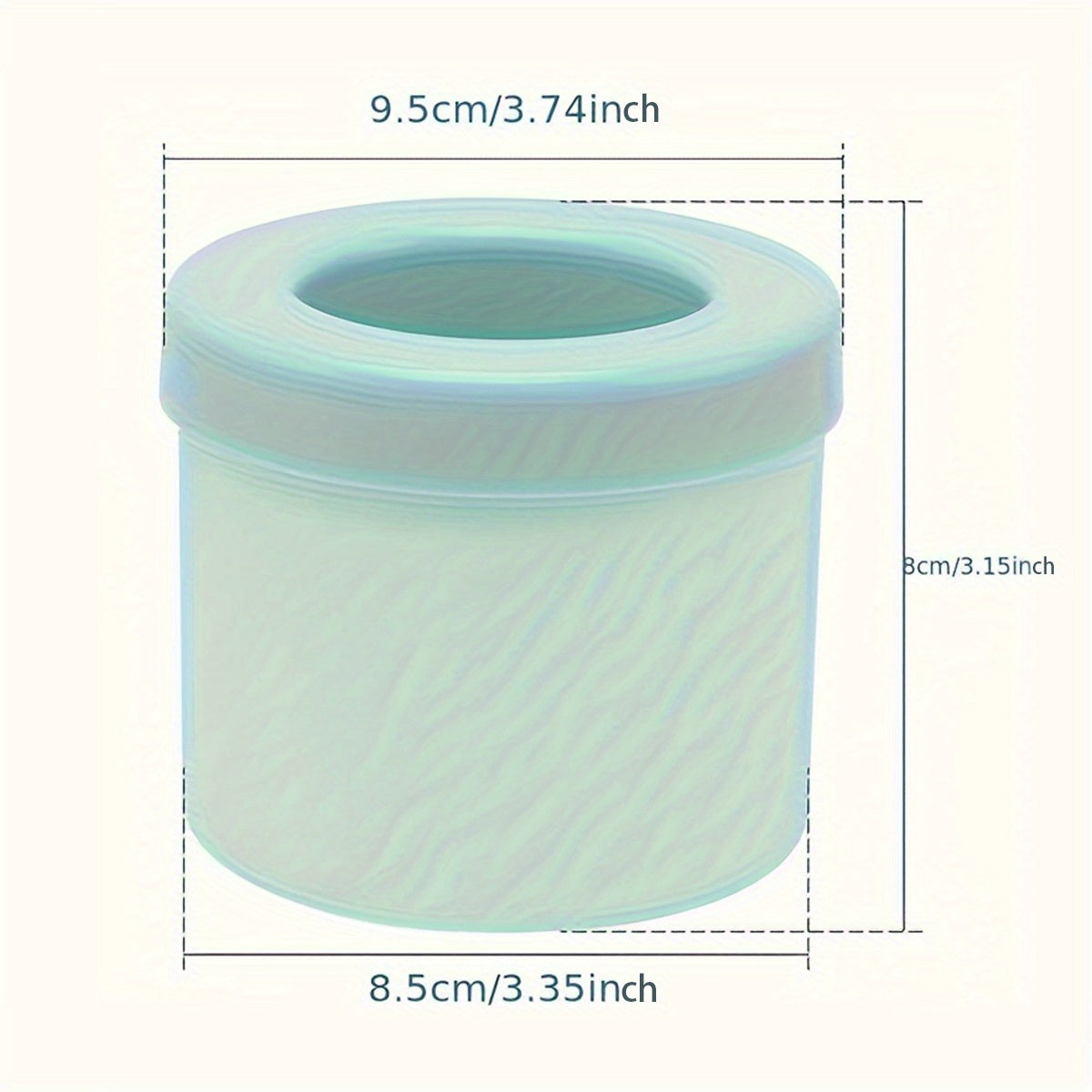 Silicone Ice Cube Mold Durable Easy to Use for Making Ice Cubes Buckets and Cups