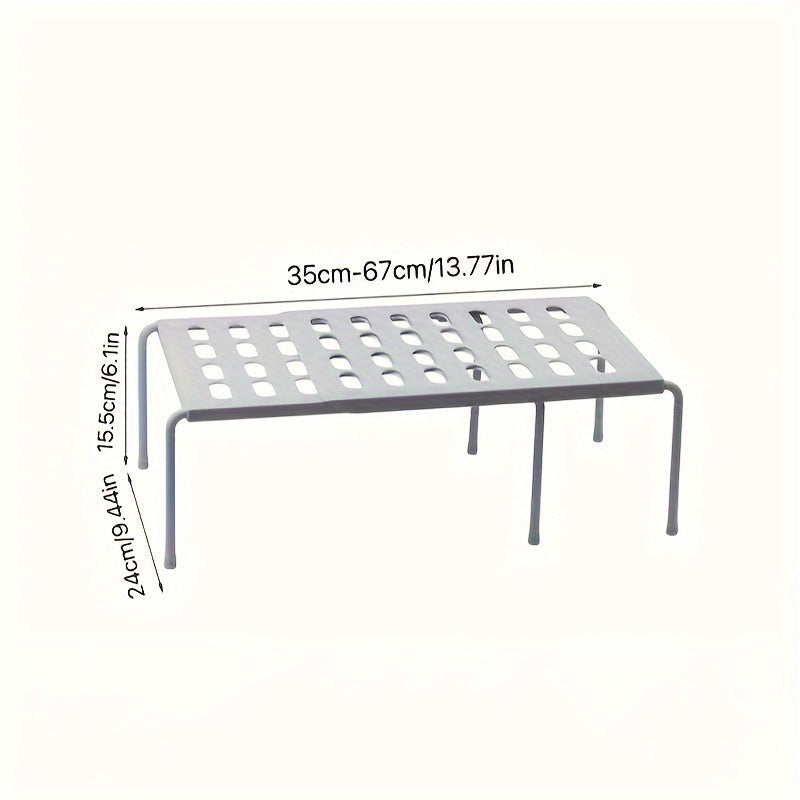 Estante de cocina extensible multifuncional, estante para especias, soporte para ollas, organizador de almacenamiento