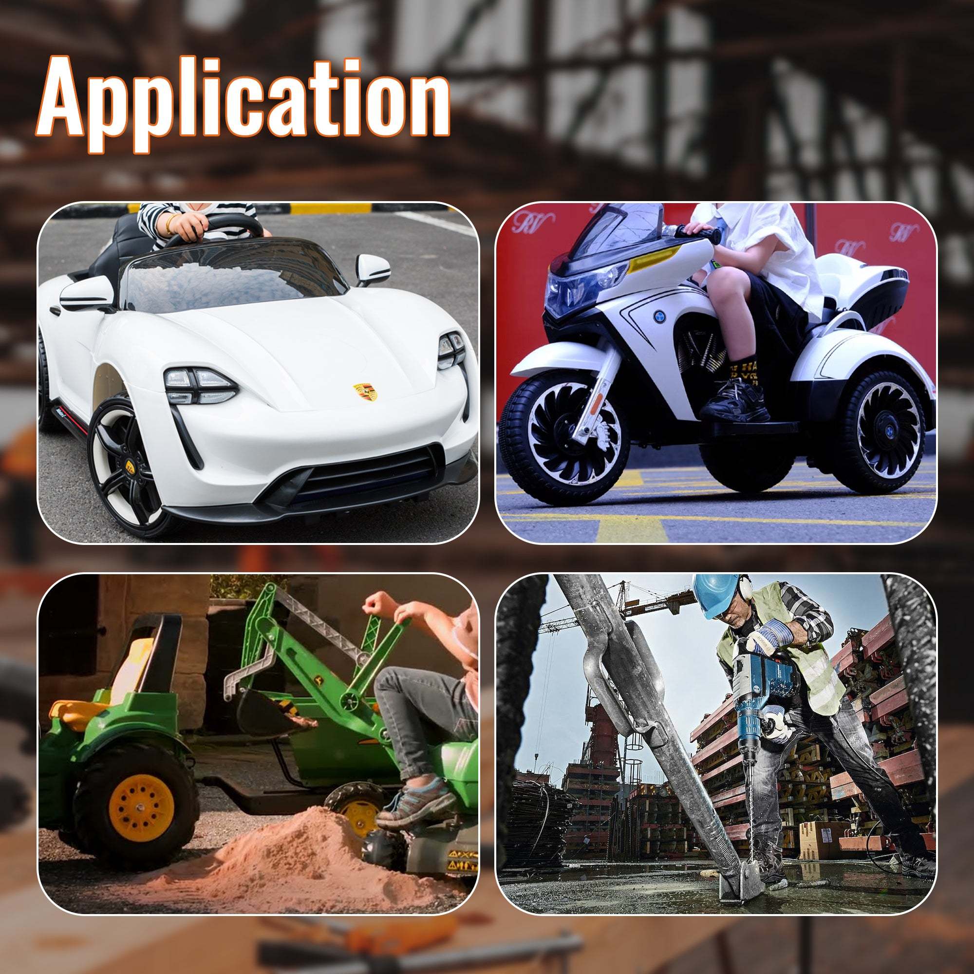 Milwaukee M18 Quvvatli G'ildirak Batareya Adapteri To'plami 12 AWG Sim va Fuse bilan