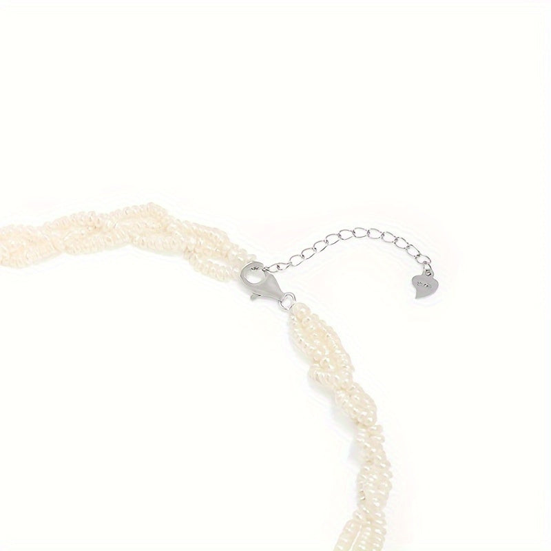 Multi-Layer Freshwater Pearl Necklace for Women with Natural Shine Elegant Jewelry for Everyday and Special Occasions