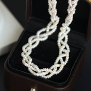 Multi-Layer Freshwater Pearl Necklace for Women with Natural Shine Elegant Jewelry for Everyday and Special Occasions