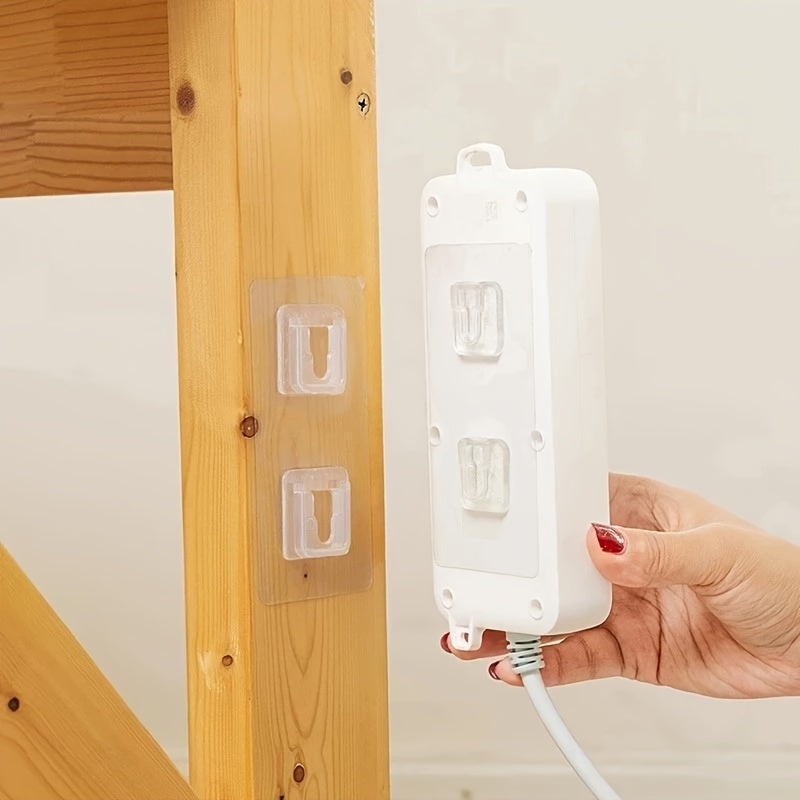 10 juft suv o'tkazmaydigan yopishqoq tutqichlar, burg'ulashsiz devorga o'rnatish, hammom, oshxona, uy uchun