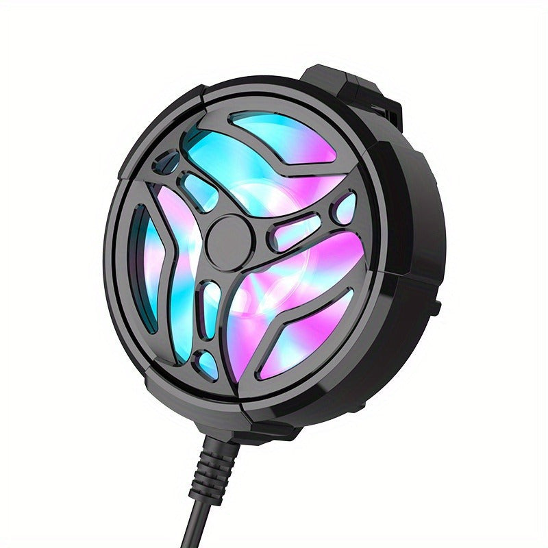 Portable Cell Phone Cooler with Built-In Cooling Fan for Gaming Heat Dissipation