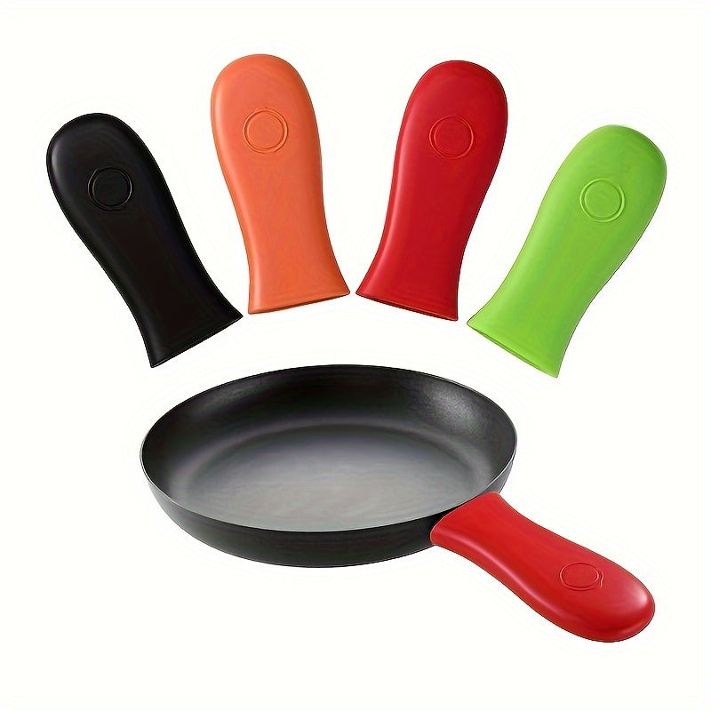 Silicone Skillet Handle Cover Non-Slip Heat-Resistant Dishwasher Safe Kitchen Accessory