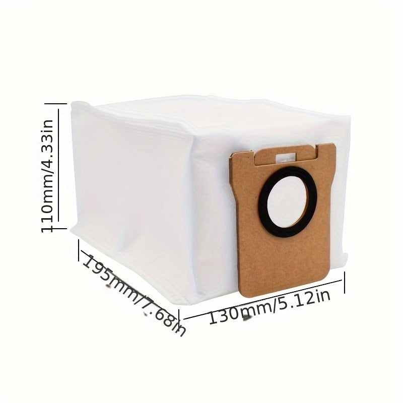Set of 10 High Capacity Cloth Dust Bags for Robot Vacuum Self-Empty Base