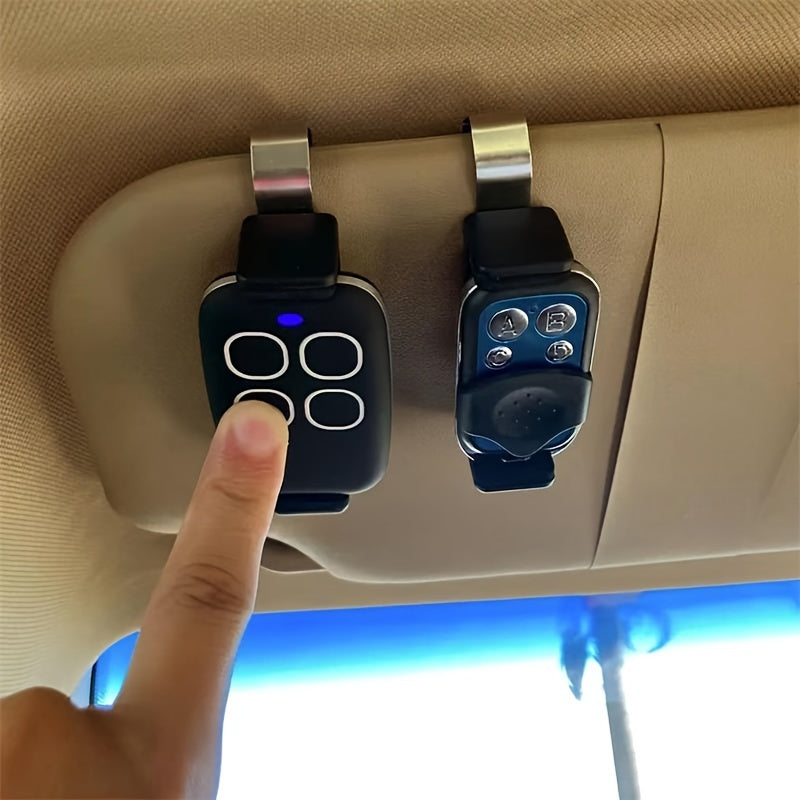 Universal Car Visor Clip Holder for Garage Remote and Keychains