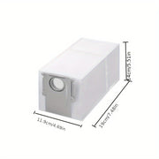 Set of 10 Plastic Dust Bags for Robotic Vacuum Cleaner Revo P10 Series Replacement Floor Attachments