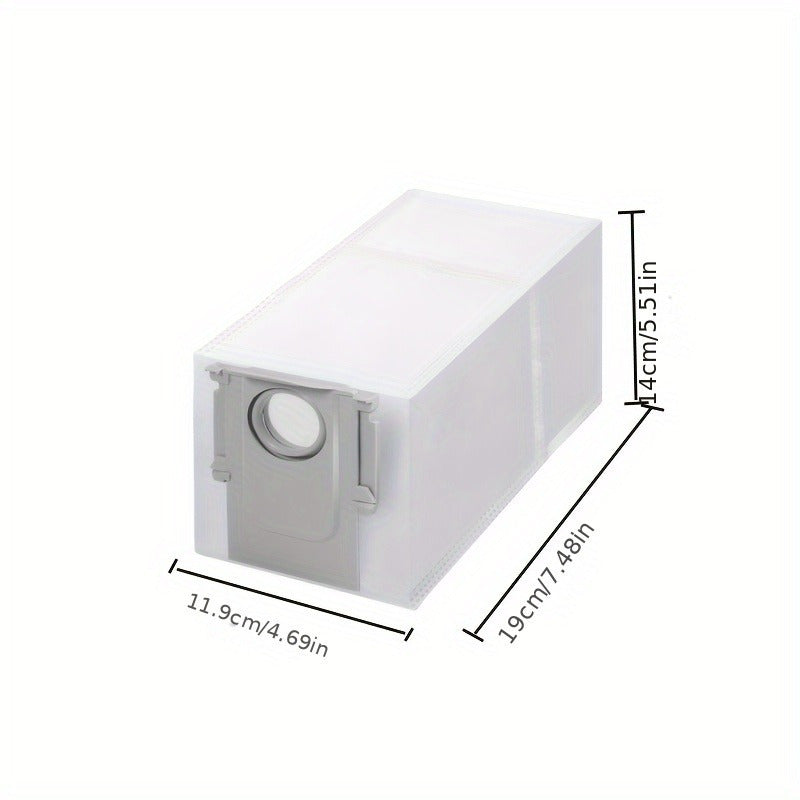 Set of 10 Plastic Dust Bags for Robotic Vacuum Cleaner Revo P10 Series Replacement Floor Attachments