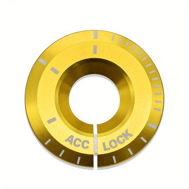 Car Key Ringhole Decorative Sticker Engine Start Cover Accessories for Vehicles