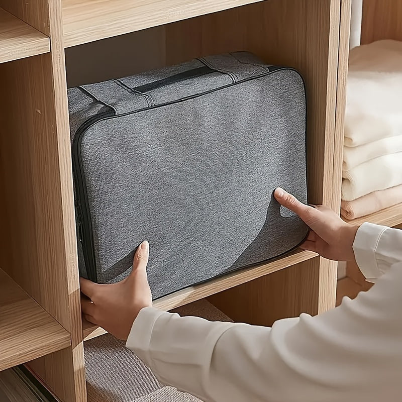 Bolsa de documentos resistente al agua y a prueba de fuego con cerradura, almacenamiento en múltiples capas para viajes y hogar