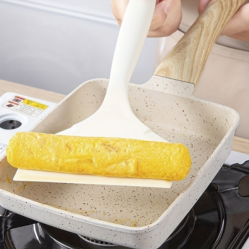 Silicone Spatula Tamagoyaki Turner Non-Stick Heat-Resistant Egg Pancake Flipper