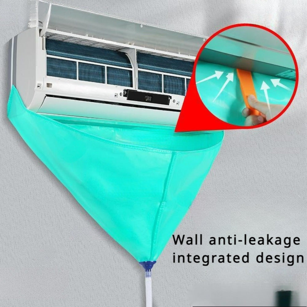 Air Conditioner Cover with Water Pipe No Electricity Bedroom Use
