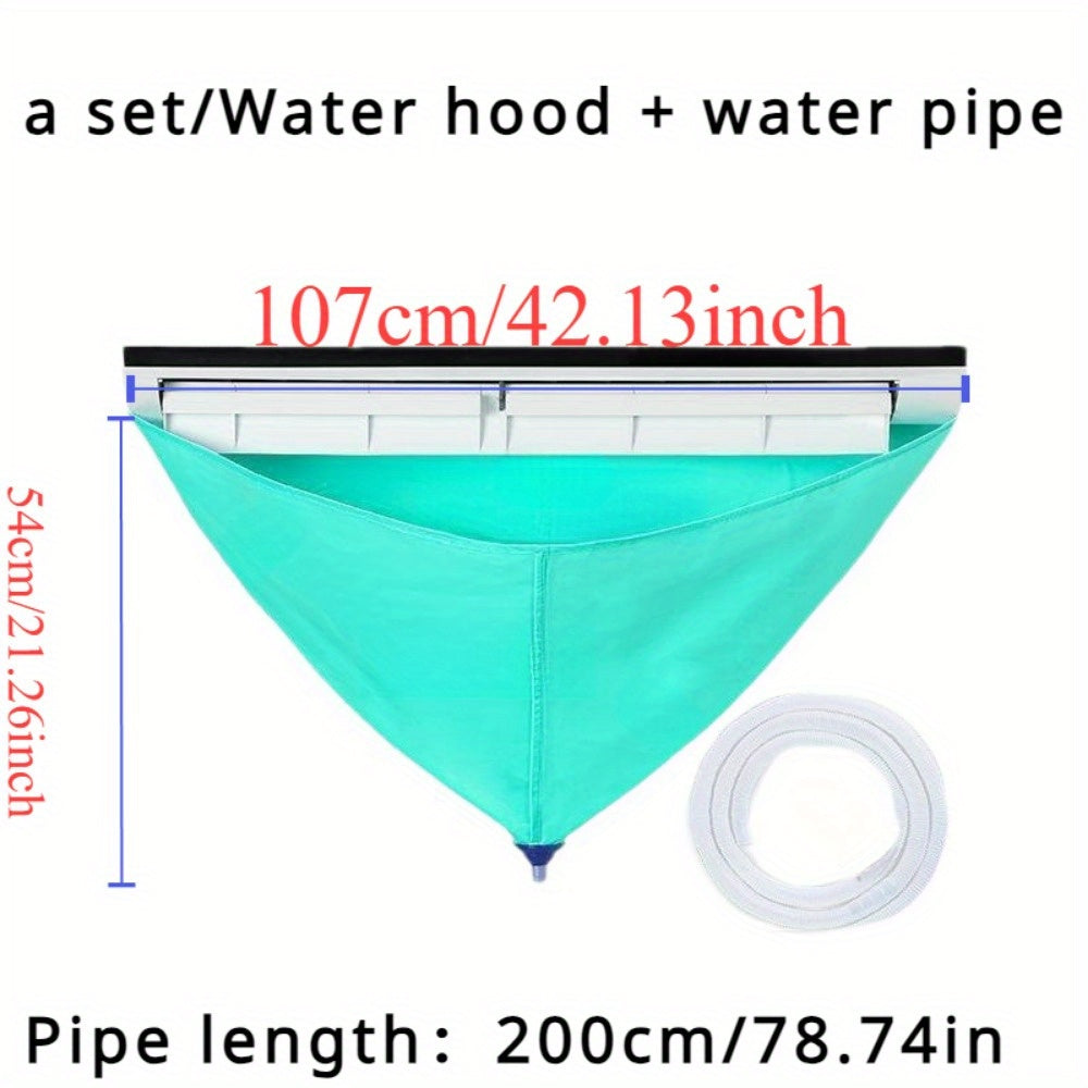 Air Conditioner Cover with Water Pipe No Electricity Bedroom Use
