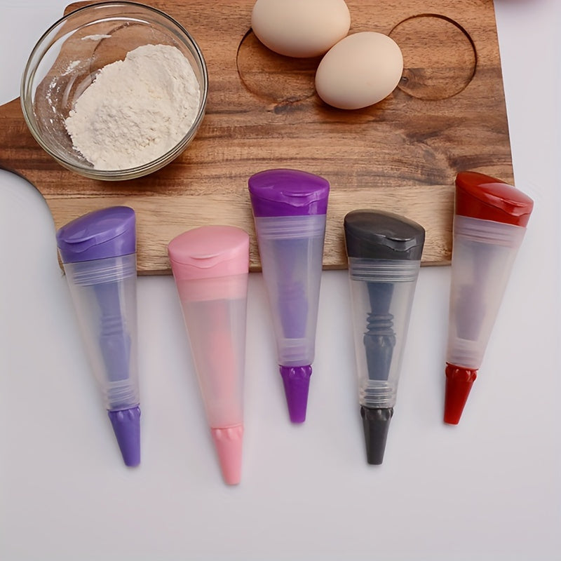 Plastic Piping Guns Set for Cake Decorating Icing and Dessert Decorating