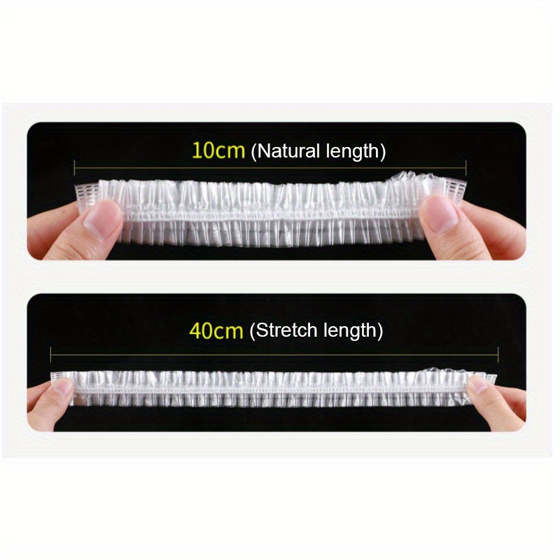 Pack of 50/100 Reusable Non-Stick Food Storage Bags with Vacuum Seal Silicone Lid