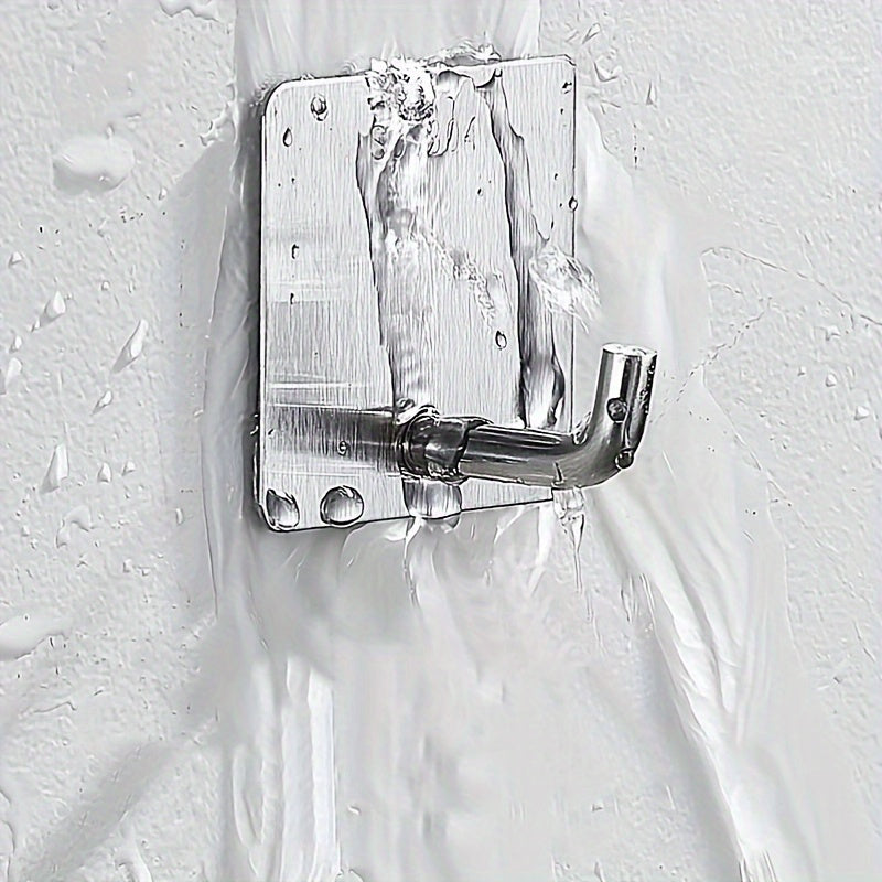 Ganchos de pared de acero inoxidable resistentes y a prueba de agua para cocina, baño y decoración del hogar