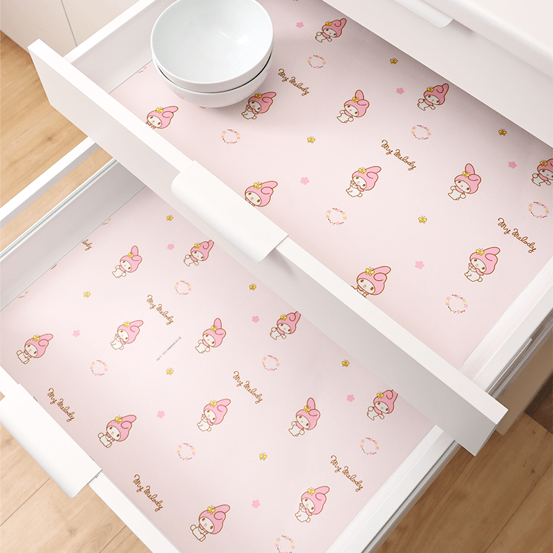 Decorative Waterproof Vinyl Shelf Liner for Cabinets and Drawers