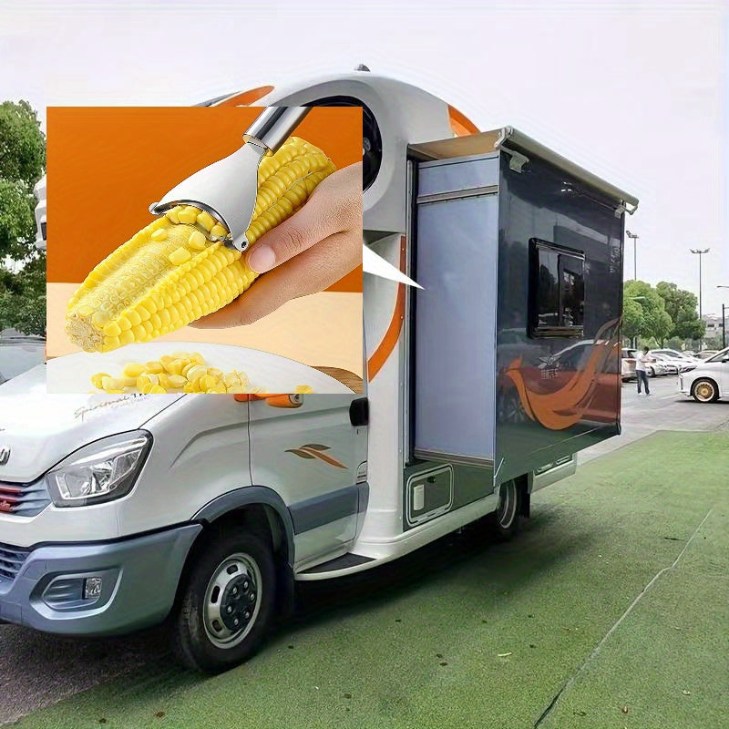 Stainless Steel Corn Planer Kitchen Tool for Easy Kernel Removal