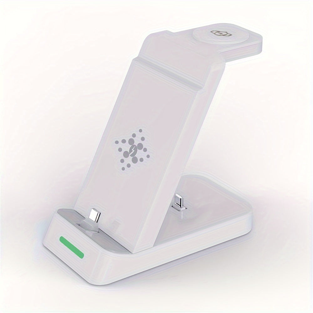 3-in-1 Wireless Charging Station for Samsung Galaxy S23 S22 S21 Note20 Z Fold 4 Watch Earbuds