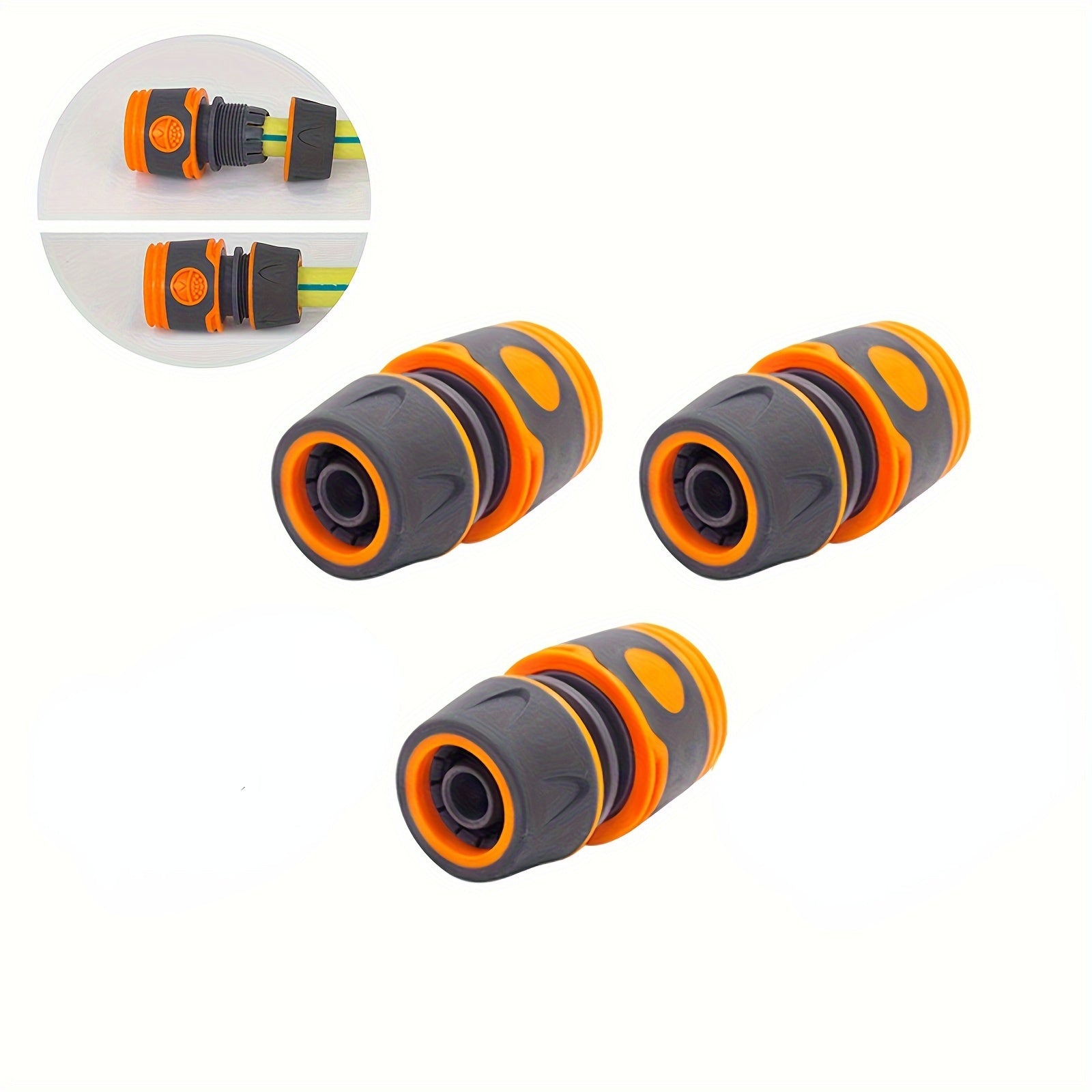 Соединители шланга для мойки автомобиля 1/2 дюйма Быстроразъемные прочные адаптеры набор