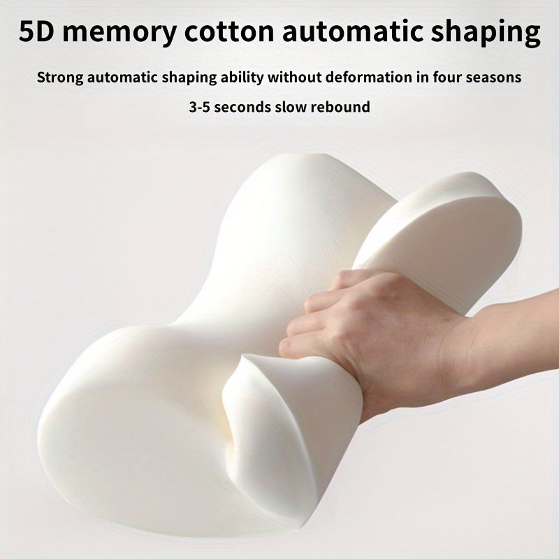 Ergonomic Memory Foam Car Seat Cushion Set with Headrest and Lumbar Support