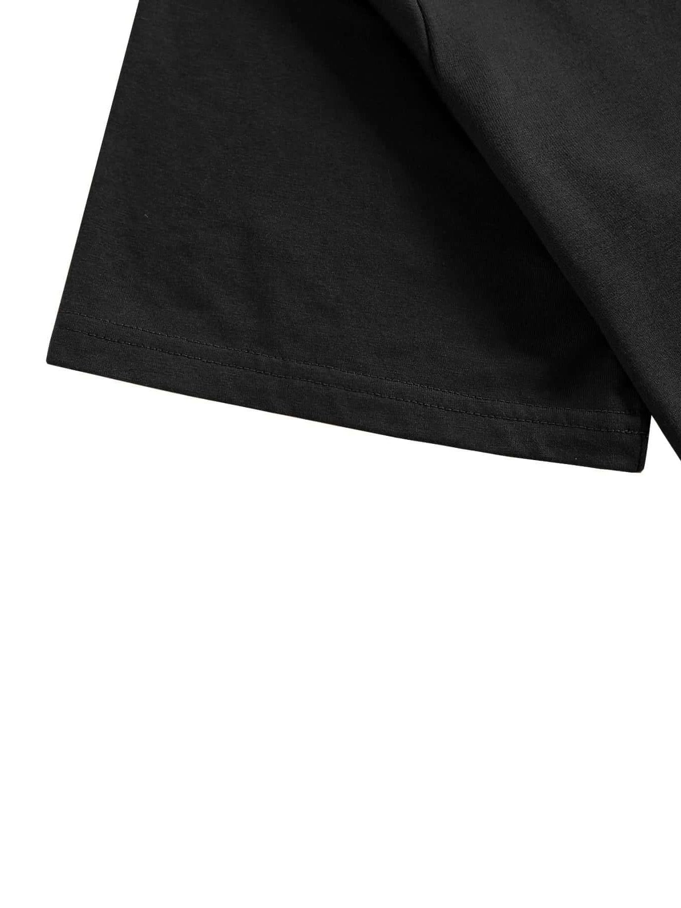 Men's Gothic Graphic T-Shirt Short Sleeve Crew Neck Polyester Streetwear for Spring Autumn