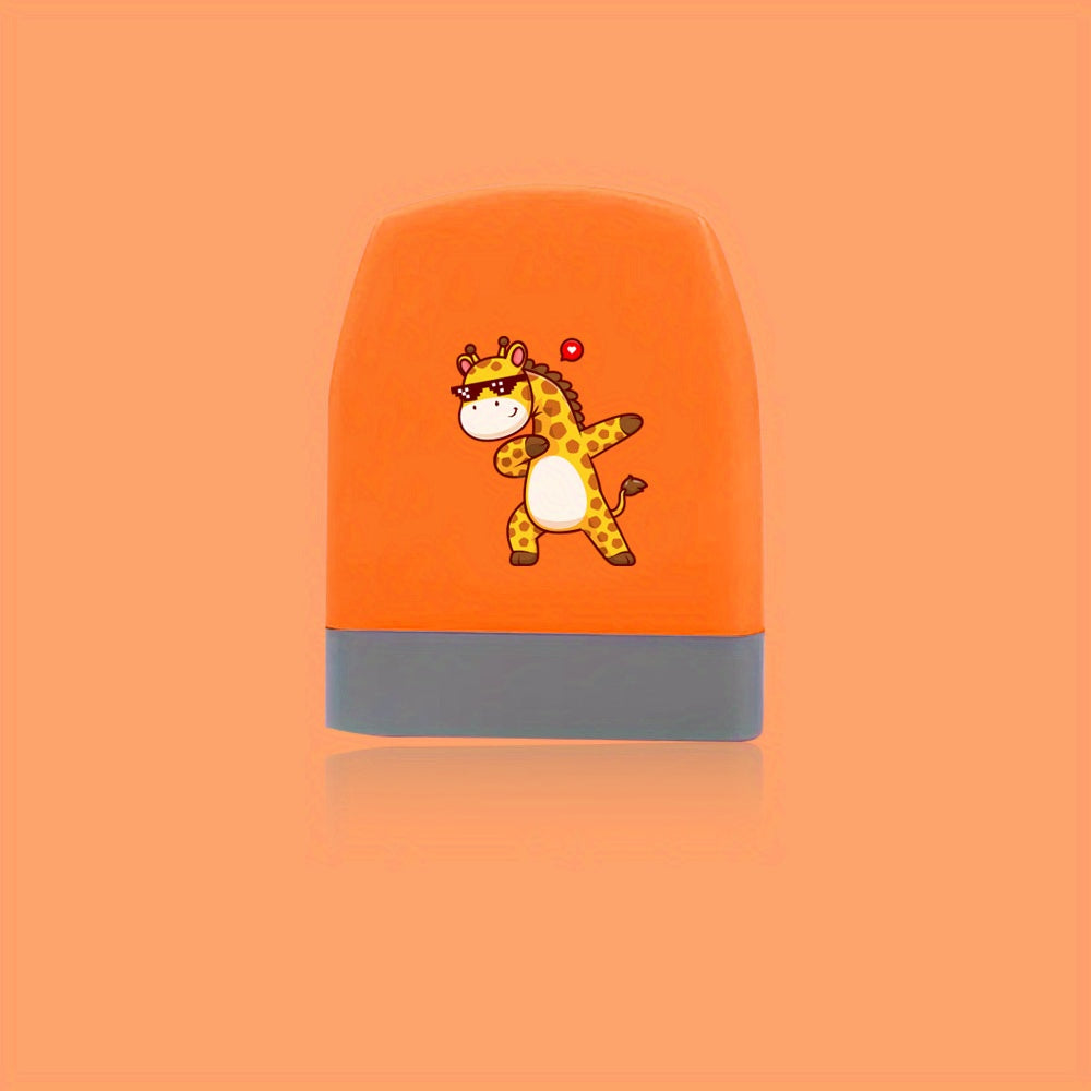 Personalized Kids Name Stamp Washable Dinosaur Unicorn Giraffe Back-to-School Gift