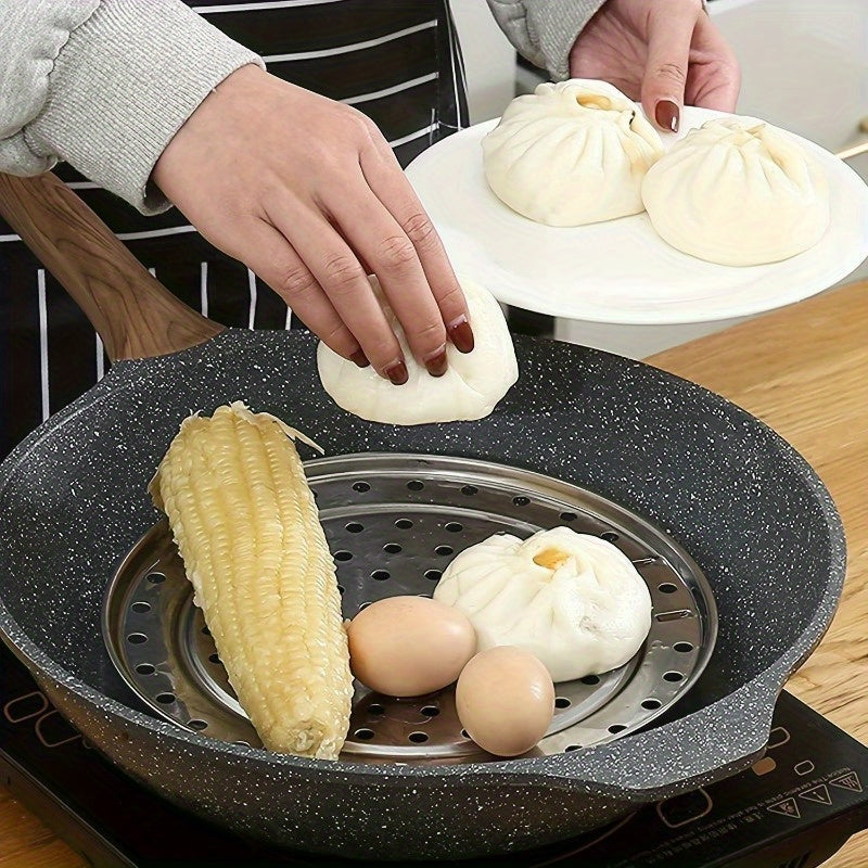 Set of 3 Stainless Steel Steamer Racks Round Trays Canning Jar Stand for Pots