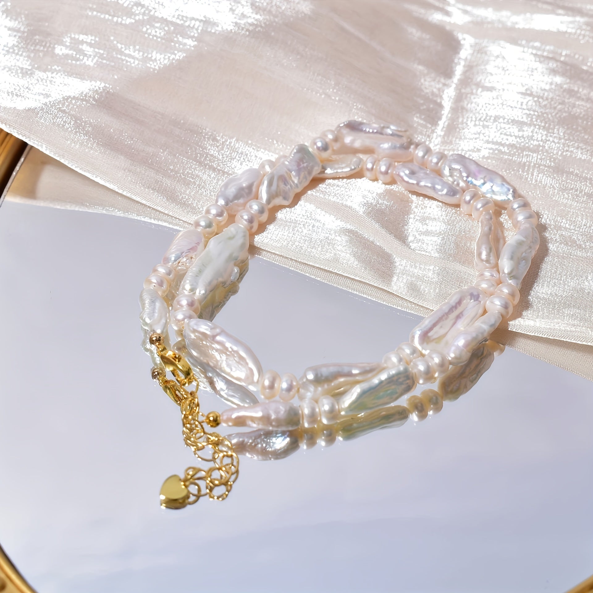 Baroque Pearl Necklace for Women Elegant Jewelry for Special Occasions and Festivals