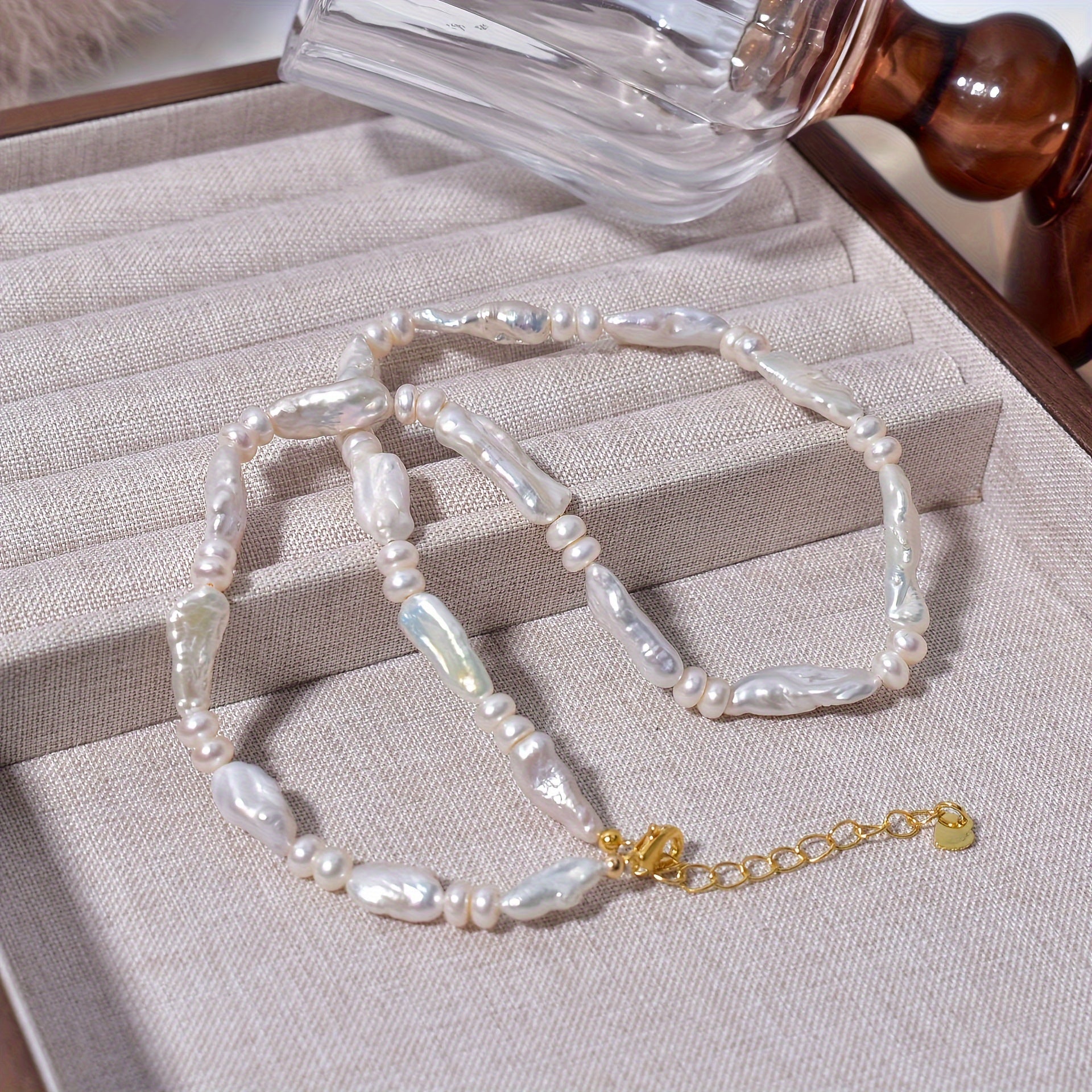 Baroque Pearl Necklace for Women Elegant Jewelry for Special Occasions and Festivals