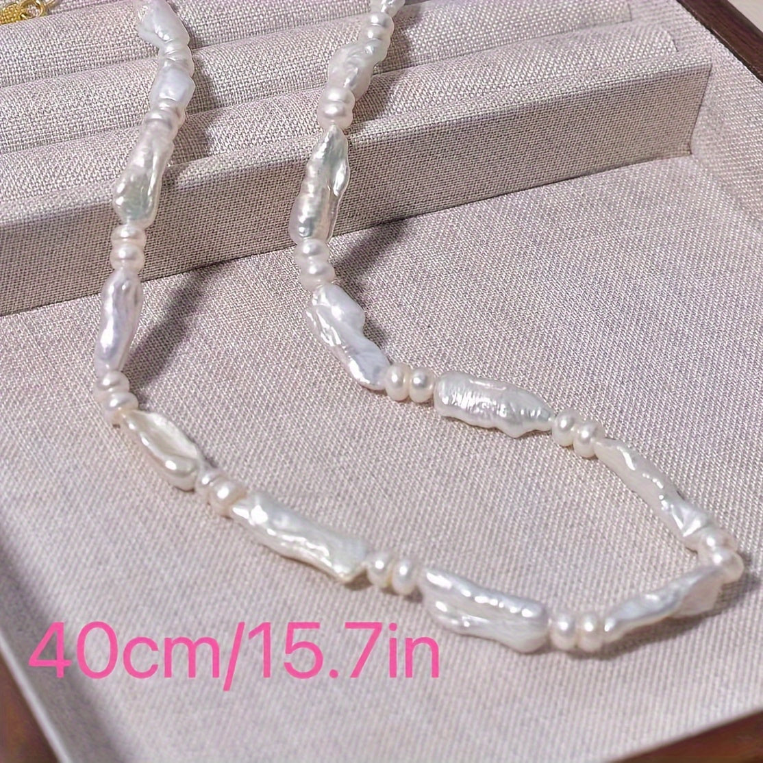 Baroque Pearl Necklace for Women Elegant Jewelry for Special Occasions and Festivals