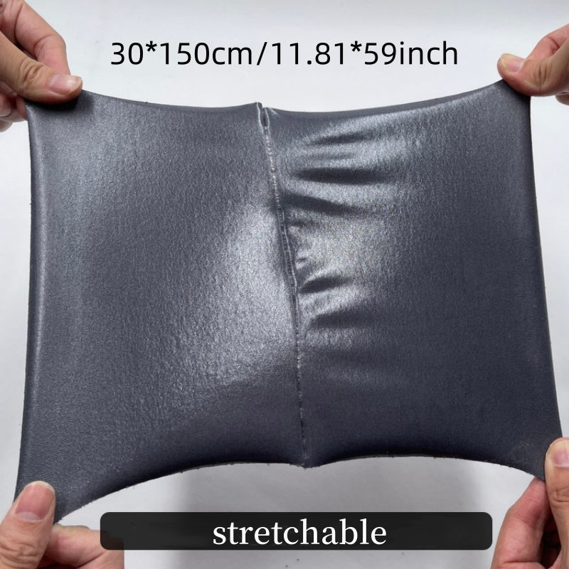 Микрофибровая обивка для интерьера автомобиля, самоклеющаяся, растяжимая, для дверных панелей и центральной консоли