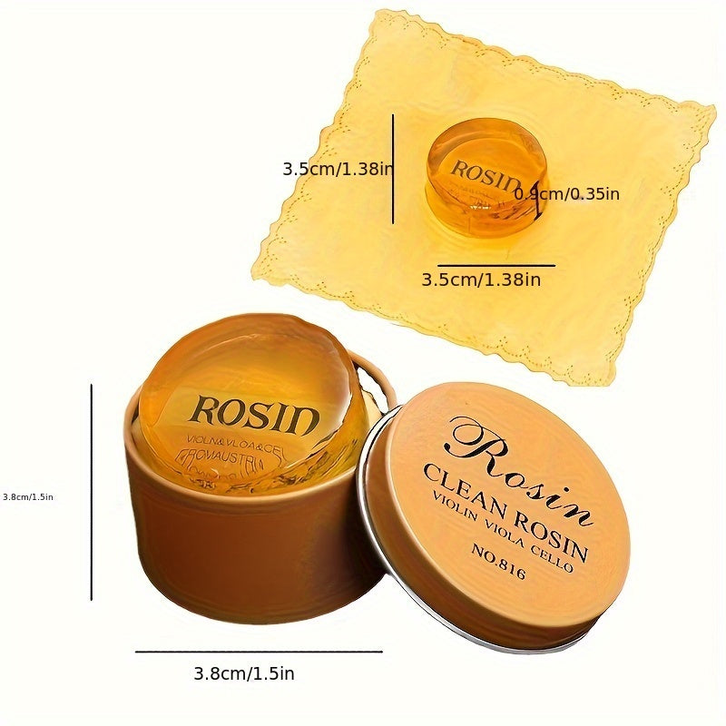 Handmade Violin and Cello Rosin Low Dust Strong Adhesion for Improved Sound