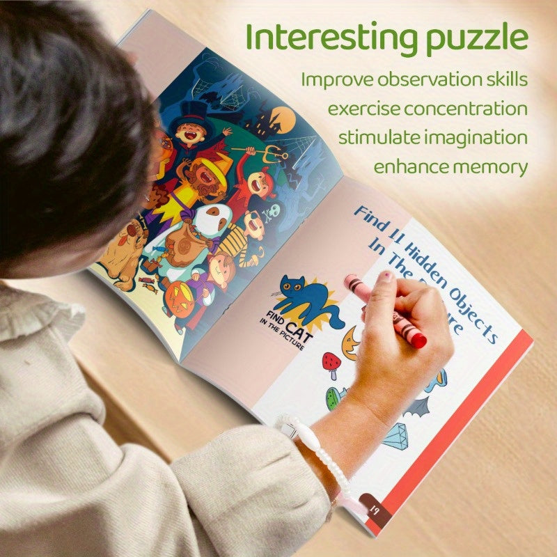 Children's Educational Book for Kids Ages 3+ Animal World Activities Fun and Learning