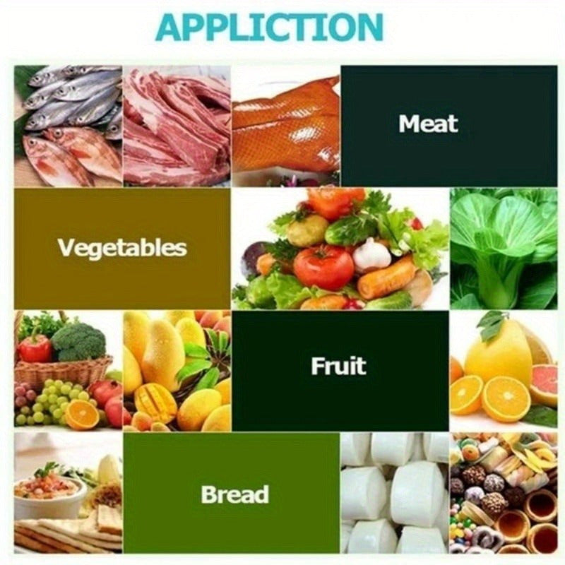 Одна рулон упаковки вакуумных пакетов PE для хранения продуктов, доступная в различных размерах (ширина 11,99-27,99 см) x длина 5,0 метра, для сохранения свежести.