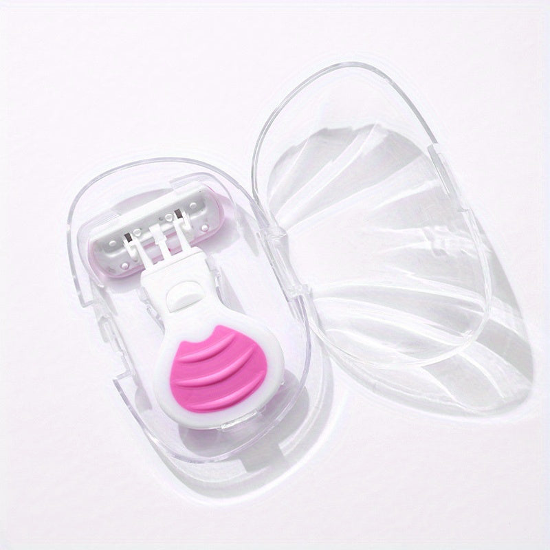 Женский пластиковый набор для удаления волос с тела, 6-слойный, моющийся комплект для бритья