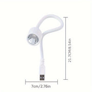 Mini UV LED tirnoq qurituvchi tez gel lakni quritish uchun. Portativ va yig'iladigan dizayn. Uyda yoki salonlarda DIY tirnoq san'ati uchun mukammal. Oson foydalanish uchun moslashuvchan lampochka.