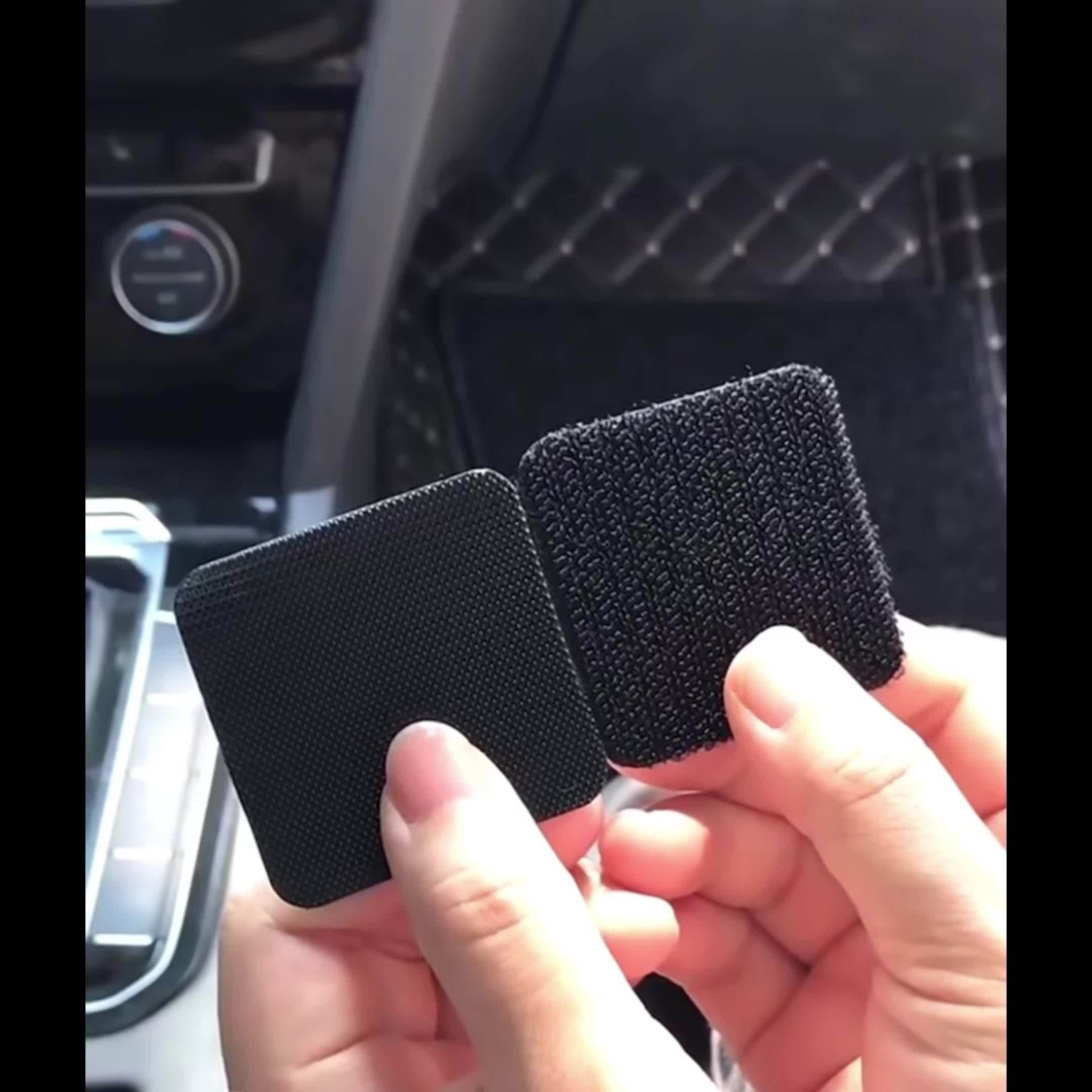 20 Pieces Double-Sided Carpet Grips, Residue-Free, Cuttable for Car Mats and Floors