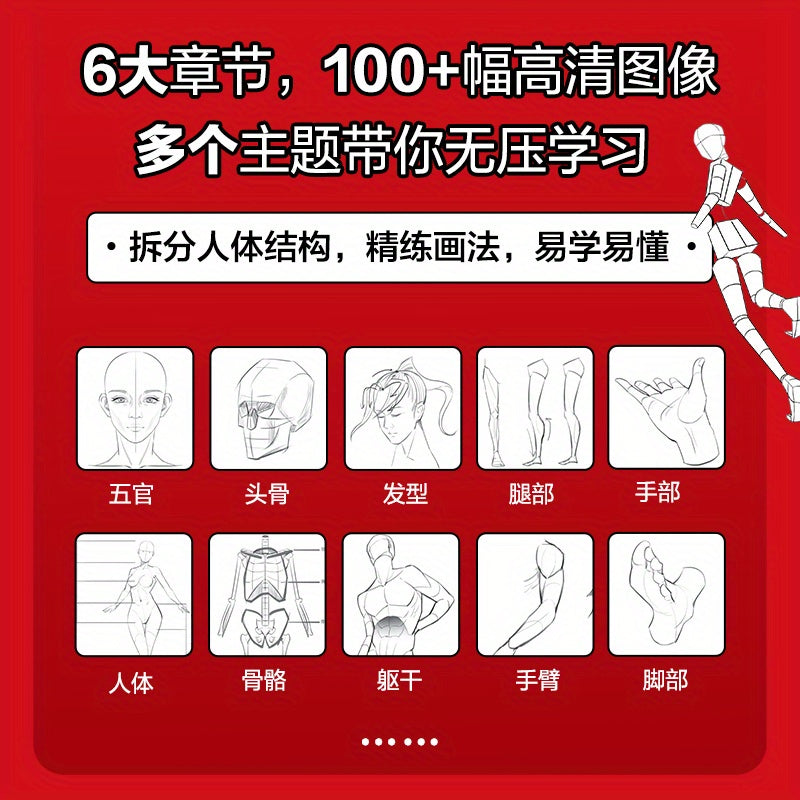 Understanding Human Anatomy and Drawing Basics Chinese Edition Art Book for Beginners