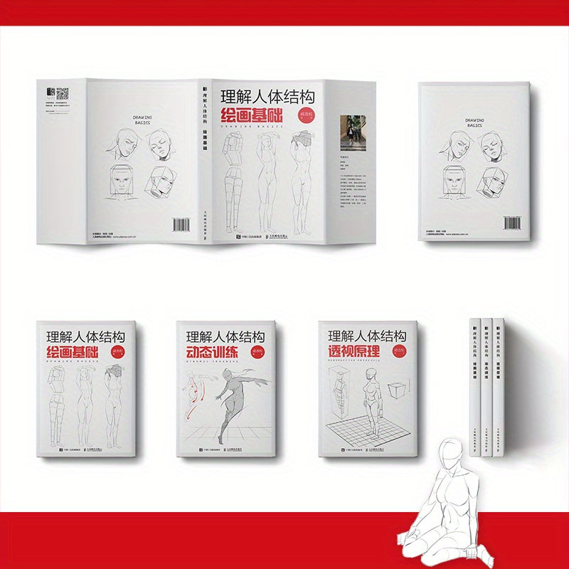 Understanding Human Anatomy and Drawing Basics Chinese Edition Art Book for Beginners